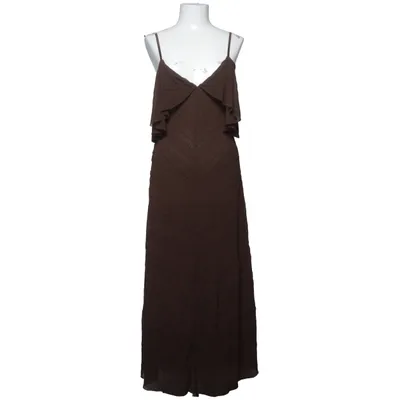 Maxi jurk (Bruin) van Zara Elastaan, Polyester