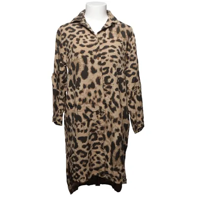 Robe chemise (Marron, Noir) de Cosy House Viscose