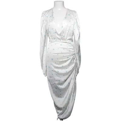 Kjole (Hvid, Blå) fra Adoore Polyester