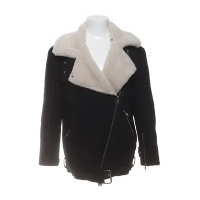 Shearling jacket (Black, White) from Reform