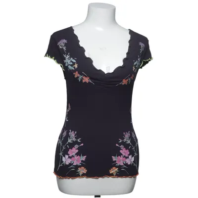 Top (Black, Multicolored) from Desigual Elastane, Viscose