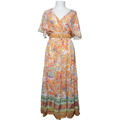 Dress (Orange, Multicolored) from Rough & Rose Viscose