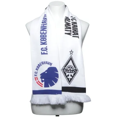 Sjaal (Wit, Zwart, Blauw) van Champion's League Acryl, Elastaan
