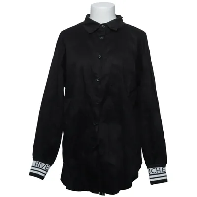 Shirt (Black, White) from Feelkoo Cotton