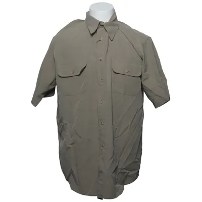 Kortärmad skjorta (Brun) från MCG Adventure Polyester