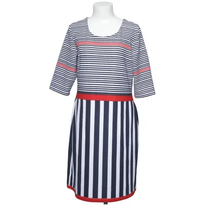 Dress (Blue, White, Red) from Smashed Lemon Elastane, Polyester