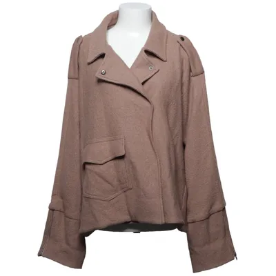 Jacket (Beige) from Ahlvar Gallery Viscose, Wool
