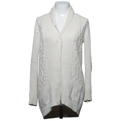 Cardigan (Blanc) de Mango Suit Coton, Laine