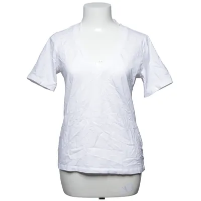 T-shirt (Wit) van Plein Publique Katoen, Elastaan, Modal