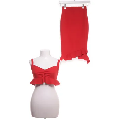 Sæt (Rød) fra Boohoo Elastan, Polyester