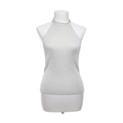 Halternecktopp (Silverfärgad) från Mango Polyester