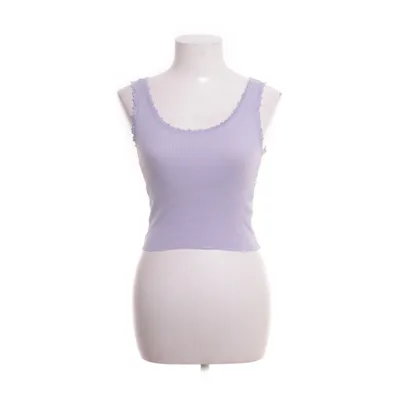 Crop top (Blå) från Urban Outfitters Bomull, Elastan