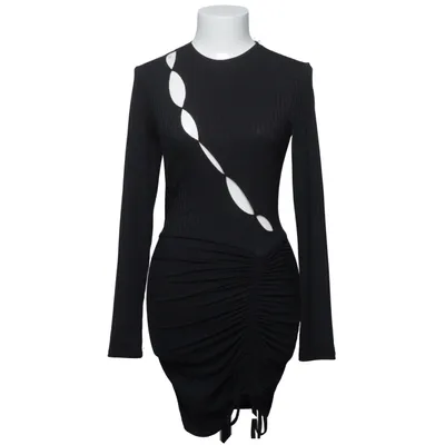 Jurk (Peak Rib Dress) van NLY One Elastaan, Polyester