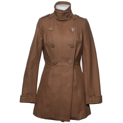 Frakke (Brun) fra Zabaione Polyester, Viscose, Uld