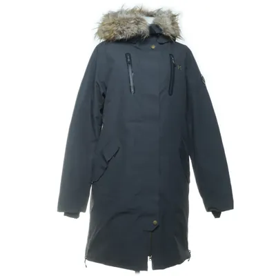 Vinterkappa (Grå) från Áhkká Dun, Fjädrar, Polyester