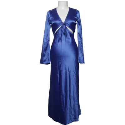Aftenkjole (Blå) fra Topshop Elastan, Polyester