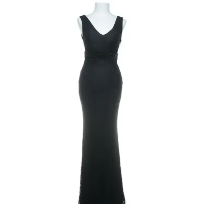 Evening gown (Black) from Eva & Lola Elastane, Nylon