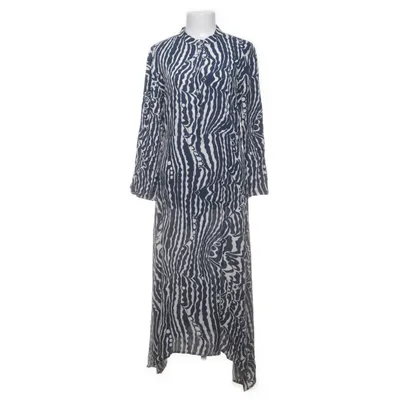 Maxi jurk (Blauw, Wit, Meerkleurig) van Allure