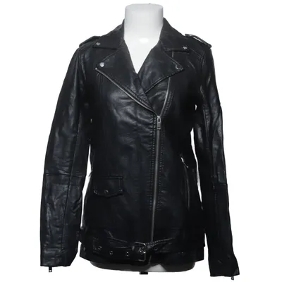 Biker jacket (Black) from Zara Basic Outerwear Polyester, Polyurethane