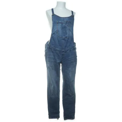 Dungarees (Blue) from The Denim Cotton, Elastane
