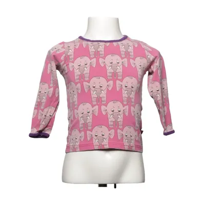 T-shirt à manches longues (Rose) de Småfolk Coton, Élasthane, Modal