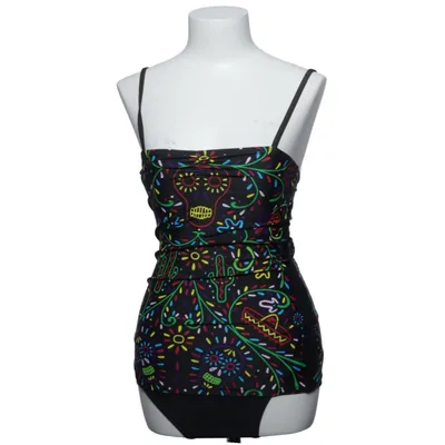 Badekleid (Schwarz, Mehrfarbig) von Too Fast Elasthan, Polyamid, Polyester