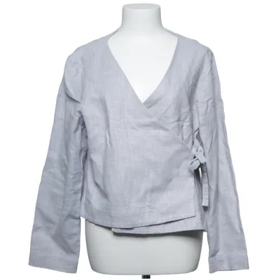 Slå om-cardigan (Grå) fra Silkwear Linned