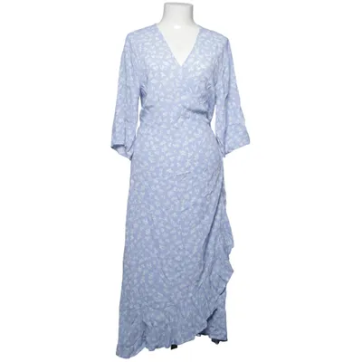 Wickelkleid (Blau, Weiß) von Magasin Du Nord Viskose