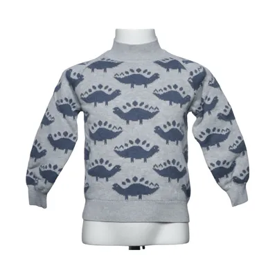 Sweater (Gray, Blue) from Sense Organics Organic cotton
