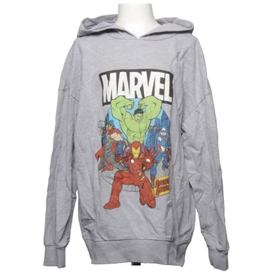 Sweat à capuche (Gris, Multicolore) de Marvel Avengers Coton, Polyester