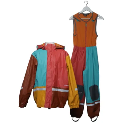 Regntøj (Rød, Gul, Brun) fra Didriksons Polyester, Polyurethan