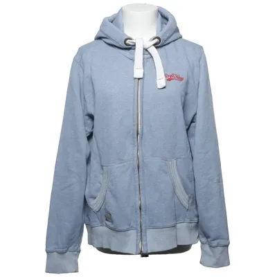 Kapuzenpullover (Blau, Grau) von Drift King Baumwolle, Polyester