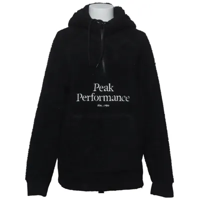 Hoodie (Black) from Peak Performance Polyester