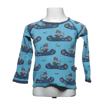 Long sleeve T-shirt (Blue, Multicolored) from Ej Sikke Lej Cotton