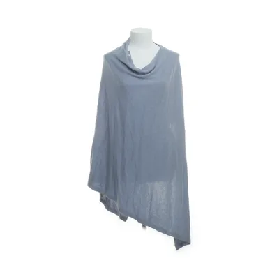Poncho (Blue) from Åhléns Cotton, Polyamide, Wool, Viscose