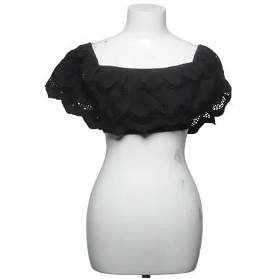 Crop top (Black) from Zara Cotton