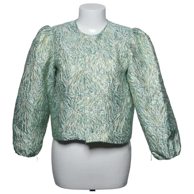 Cardigan (Green, Gold) from Ambika Polyester