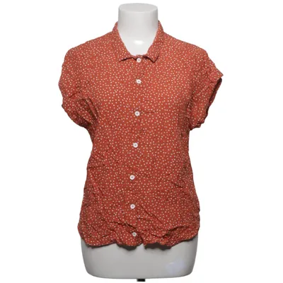 Kortärmad skjorta (Brun, Vit) från Lana Viskos