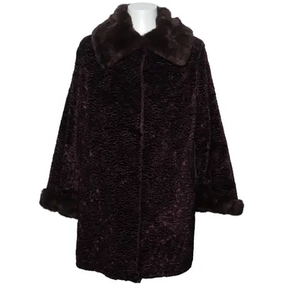 Fur coat (Brown) from Michel Alexis