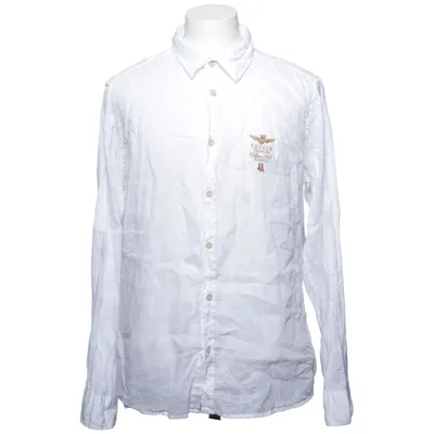 Hemd (Weiß) von Aeronautica Militare Leinen