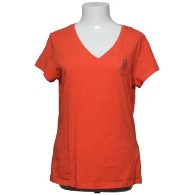 T-shirt (Orange) de U.S. Polo Assn. Coton, Élasthane