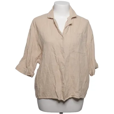 Short sleeve shirt (Beige) from ONLY Organic cotton
