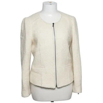 Veste (Blanc) de Club Monaco Acrylique, Coton, Nylon, Polyester, Viscose, Laine