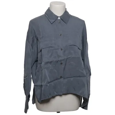 Shirt (Gray) from Drykorn for Beautiful People Cotton, Cupro