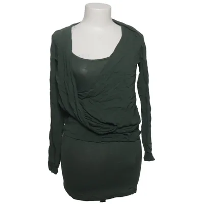 Wrap blouse (Green) from Ml Elastane, Viscose