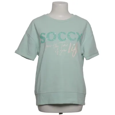 T-shirt (Green) from Soccx Cotton, Polyester