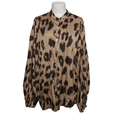 Blus (Brun, Svart) från Wauw Silke, Viskos