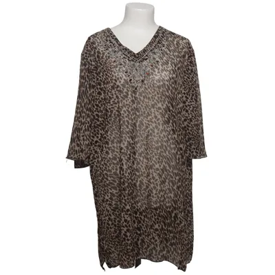 Blus (Beige, Svart) från Kalamton Polyester