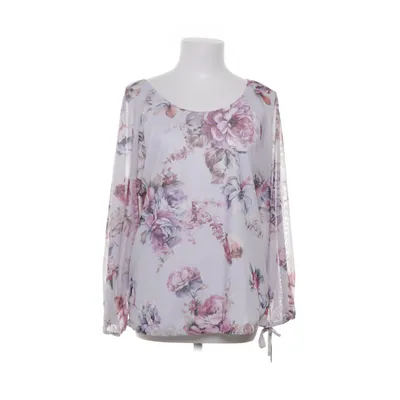 Blouse (Wit, Meerkleurig) van Capri Collection Elastaan, Polyester