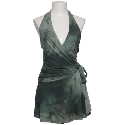 Neckholderkleid (Grün, Mehrfarbig) von Pull & Bear Elasthan, Polyester